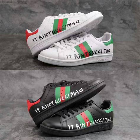 stan smith gucci shoes|gucci adidas t shirts.